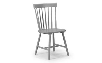 Julian Bowen Torino Dining Chair - Grey - Julian Bowen | TJ Hughes