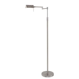 Steinhauer Mexlite - L&aacute;mpara De Pie - Karl - Acero - Vidrio Metal - L&aacute;mpara