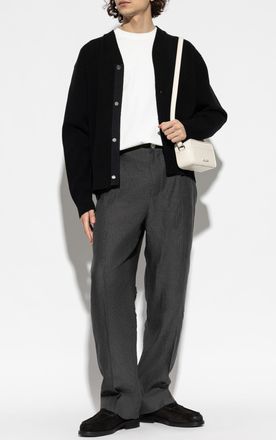 Jacquemus Striped Pattern Trousers, Mens, Grey