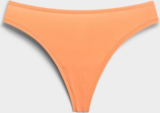 Miiyu Womens Ultra-soft stretch high-cut thong Recycled nylon