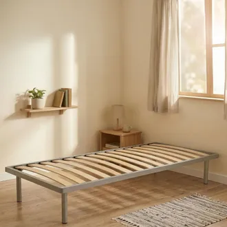 Talamo Italia Talamo Italia - Sommier Orthop&eacute;dique Avec 14 Lattes, Adapt&eacute; Pour Lit Simple, Fabriqu&eacute; En Italie, Sommier En Contreplaqu&eacute; De Bouleau, Cm 80x200h34