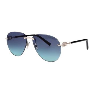 Tiffany & Co. Pilotenzonnebril - unisex - Accessoires - Grijs - Maat: 59 MM Polyamide