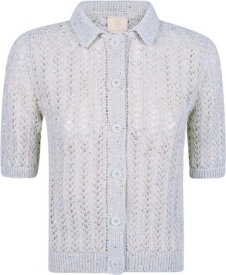 Eleventy Donna, Maglie, Bianco, L, new
