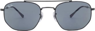 Ray-Ban Blue Irregular Unisex Sunglasses RB37079257R554