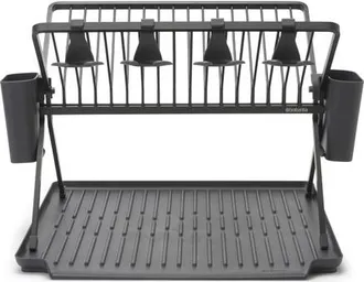 Brabantia Gran Escurridor Plegable Gris Oscuro - Junto Al Fregadero - Brabantia