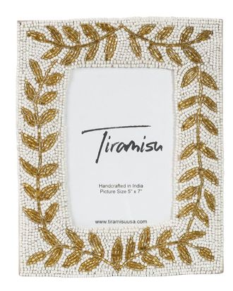 Tiramisu Glimmering Foliage 5 X 7 Picture Frame