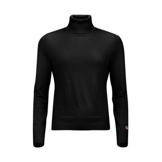 Busnel Dames, Truien, Zwart, Maat: L Wol