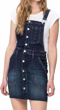 Judy Blue Overall Mini Dress In Blue