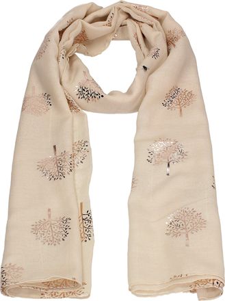 Swankyswans Mulberry Tree Celebrity Designer Scarf Womens Scarf Shawl Wrap Ladies Long Scarf (RG Beige)