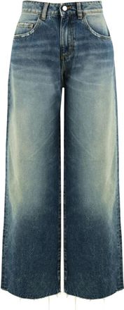 Icon Denim Los Angeles Bea Jeans - Dames - Loose Fit Jeans - Blauw - W24 - Katoen - Jeans