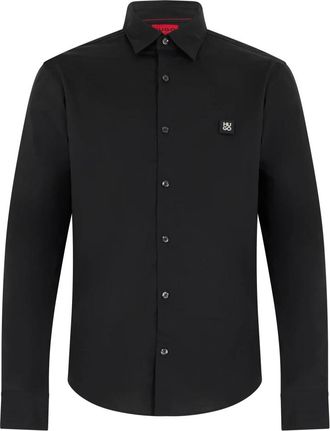 HUGO BOSS Camicia Ermo - - Shirts - Uomo - Nero - S