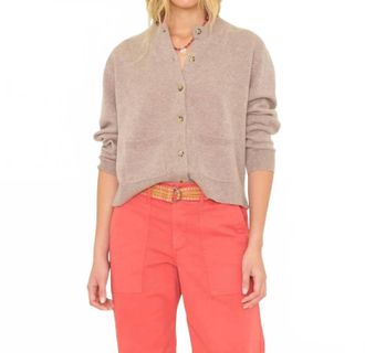 Xirena Lillian Cardigan In Heather Brown