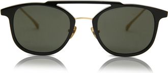 AM Eyewear LUCAS Polarized 127-BG-SM Mens Sunglasses Black Size 51