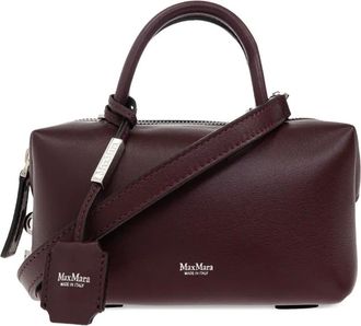 Max Mara Borsa tote in pelle - Rosso