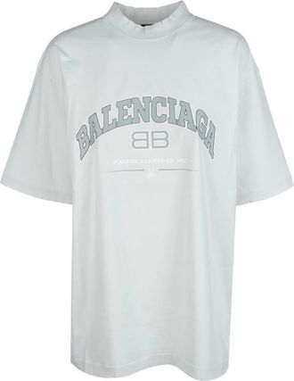 Balenciaga Mujer, Camisetas, Gris, Talla: S