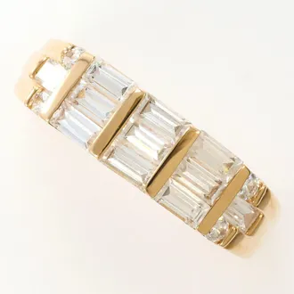 C&A Pink Gold Pink Gold (10K) Band Ring (Pre-Owned)