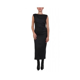 Marella Kleedjes > Day Kleedjes > Midi Kleedjes - Dames - Casual kleedjes - Grijs - S - Kleedjes