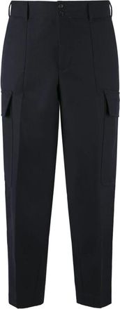 PT01 Rechte Chino Broek - Heren - Straight fit broeken - Blauw - W33 - Wol - Broeken