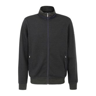 Bugatti Hoodies & sweatvesten, Heren, Groen, XL, Groene Vest voor Mannen