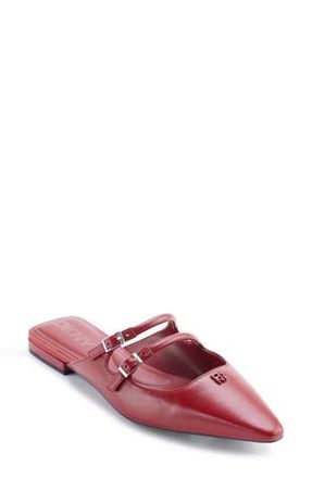 DKNY Cahana Mary Jane Pointed Toe Mule in Ruby Red at Nordstrom Rack, Size 8.5