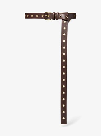 Michael Kors Grommeted Leather Belt