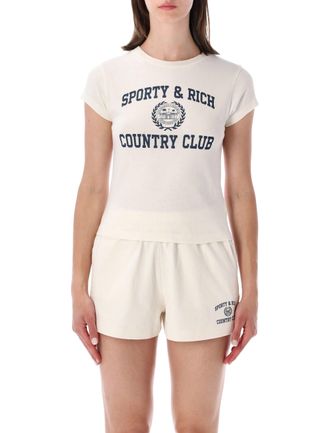 Sporty & Rich Sportliche und reichhaltige T-Shirts und Polos