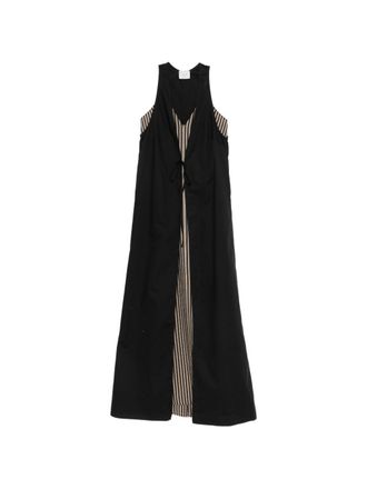 Alysi Womens Striped Long Dress
