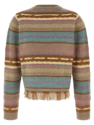 Guest In Residence Western Stripe Sweater