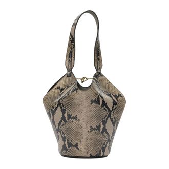 Khaite Small Lotus Schoudertas - Dames - Tassen - Veelkleurig - Maat: ONE Size Leer