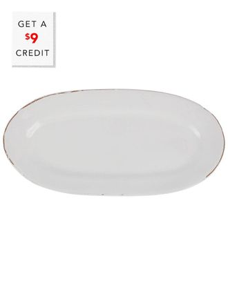 Vietri Vietri Cucina Fresca Narrow Oval Platter With $11 Credit
