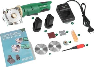 OEM Tijeras El&eacute;ctricas, Motor Potente, Funcionamiento Inal&aacute;mbrico, Color Verde
