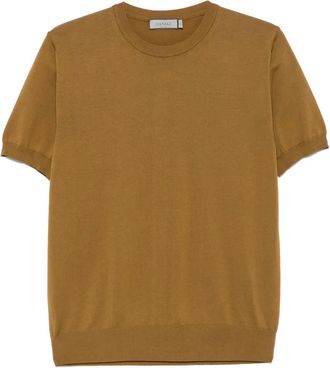 Canali T-shirt in cotone - Marrone