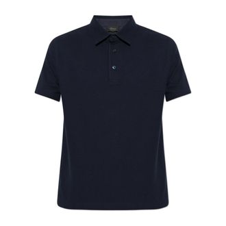 Brioni Hombre, Camisetas, Azul, Talla: S