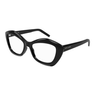 Saint Laurent SL68OPT001 Cat-Eye Acetate Eyeglasses - Black