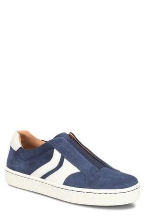 B&oslash;rn Beck Slip-On Sneaker in Navy Suede at Nordstrom Rack, Size 8.5
