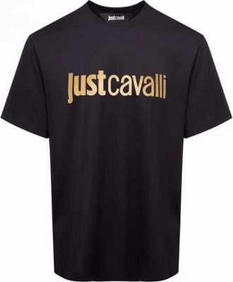 Just Cavalli T-shirts en Polos Zwart - Heren - T-shirts - Zwart - M - Tops