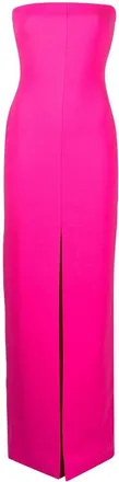 Solace London strapless maxi dress - women - Spandex/Elastane/Polyester - 8 - Pink