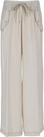 Pinko Mujer, Pantalones, Beige, Talla: S