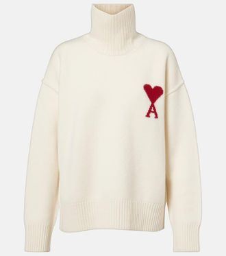 Ami Ami de Cour virgin wool turtleneck sweater