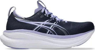 Asics Womens GEL-Nimbus 28 Road-Running Shoes Blue 8.5