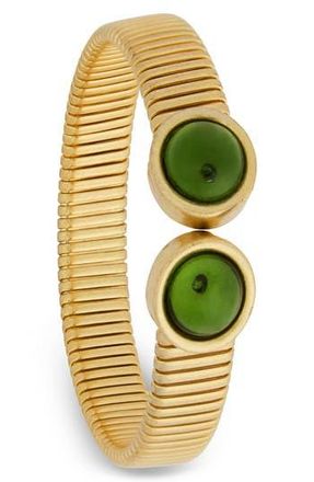 Saachi Stone Duo Cuff Bracelet in Gold at Nordstrom Rack