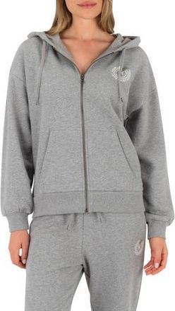 Hurley Solamar Full Zip Hoodie in Grey Heather at Nordstrom Rack, Size X-Small