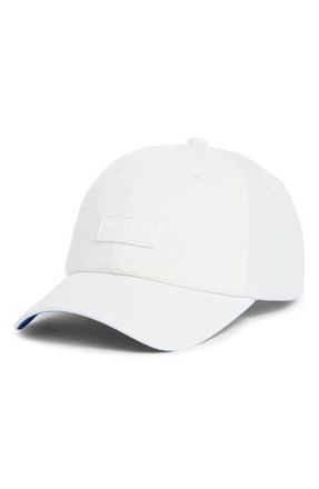 Hunter Core Twill Baseball Cap in White at Nordstrom Rack