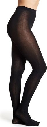 Hue CABLE SWEATER TIGHT in Black at Nordstrom Rack, Size Small/medium