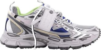 Off-white Be Right Back Worn Out Sneakers - unisex - Sneakers - Blauw - 40 EU - Polyester - Schoenen