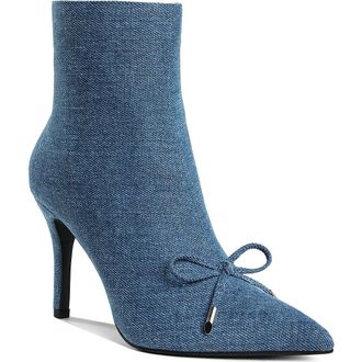 Rag & Co. Milda Denim Pointed Toe Bootie at Nordstrom Rack, Size 10
