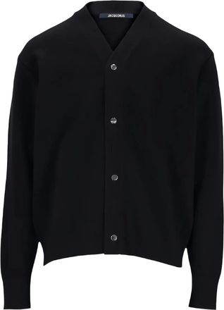Jacquemus merino-wool cardigan - men - RWS Merino Wool - L - Black