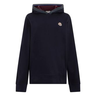 Moncler Felpa con cappuccio - - Sweatshirts & Hoodies - Uomo - Blu - L