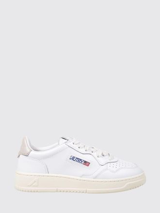 Autry Sneakers Medalist Low in pelle di vitello liscia con logo intagliato