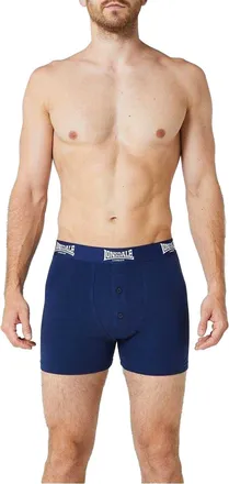 Lonsdale Boxershorts voor heren (Set van 2) (Marine)